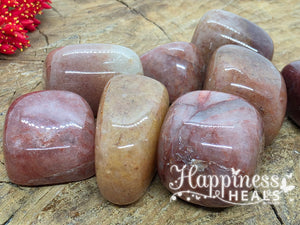 Red Guava Quartz – Nurture the Heart, Ignite the Soul ❤️🔥(Tumbled)