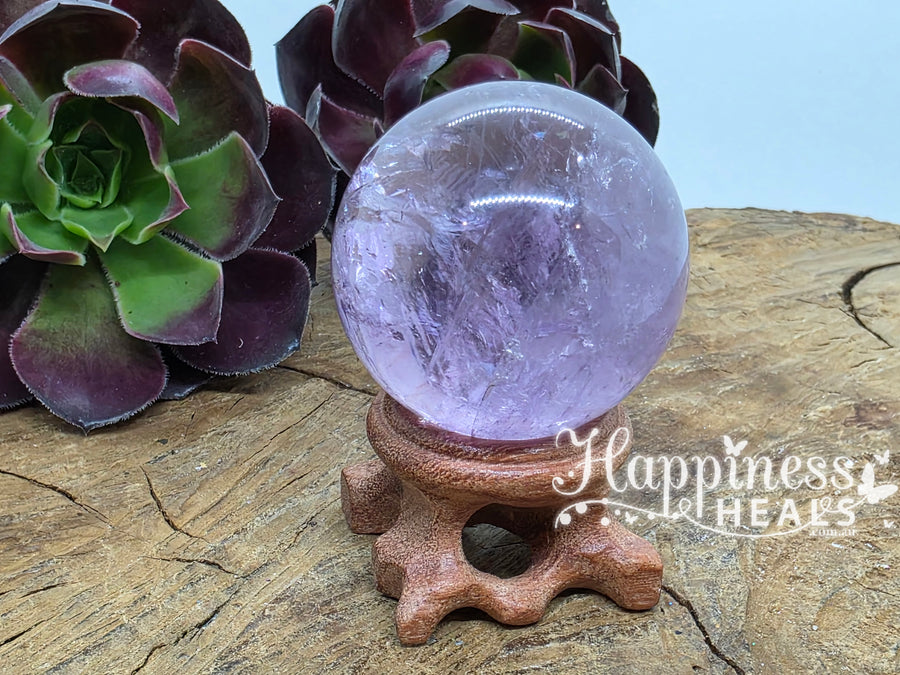 Amethyst Sphere – Peace, Protection & Spiritual Connection 💜🔮