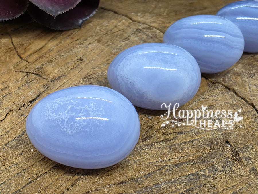 Blue Lace Agate Eggs
