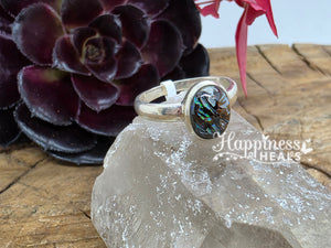 Boulder Opal Ring - Size: 6.5
