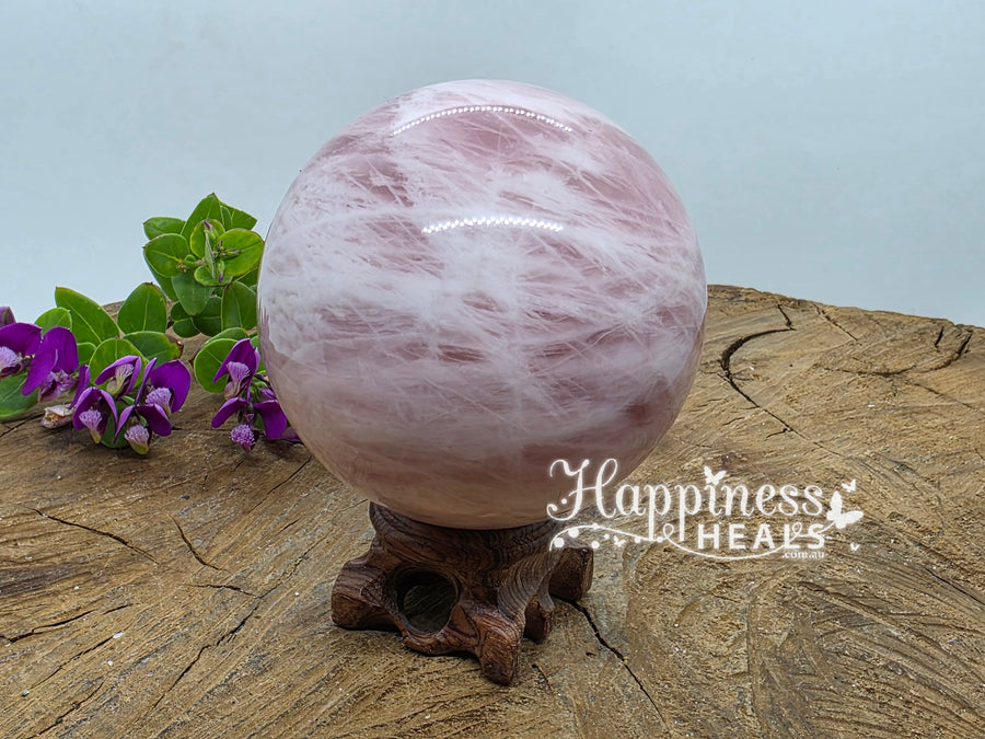 Rose Quartz Sphere 70mm