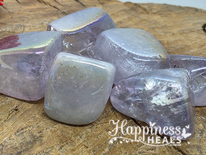 Aura Amethyst (Tumbled)