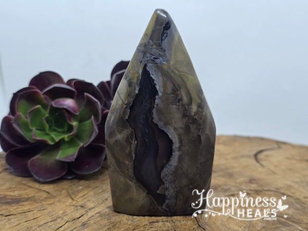 Fluorescent Agate Flame