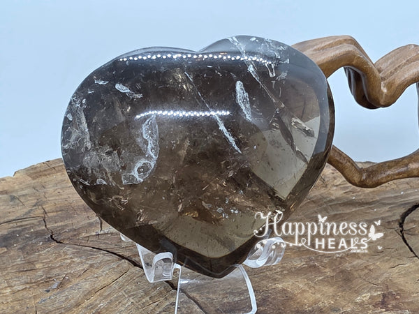Smokey Quartz Heart