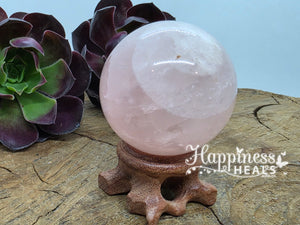 Esfera de Cuarzo Rosa - 14.5cm