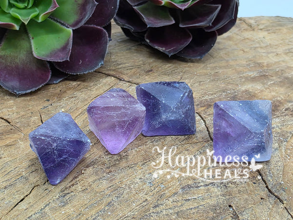 Fluorite Octahedrons – Focus, Balance & Spiritual Clarity 🔷🔺