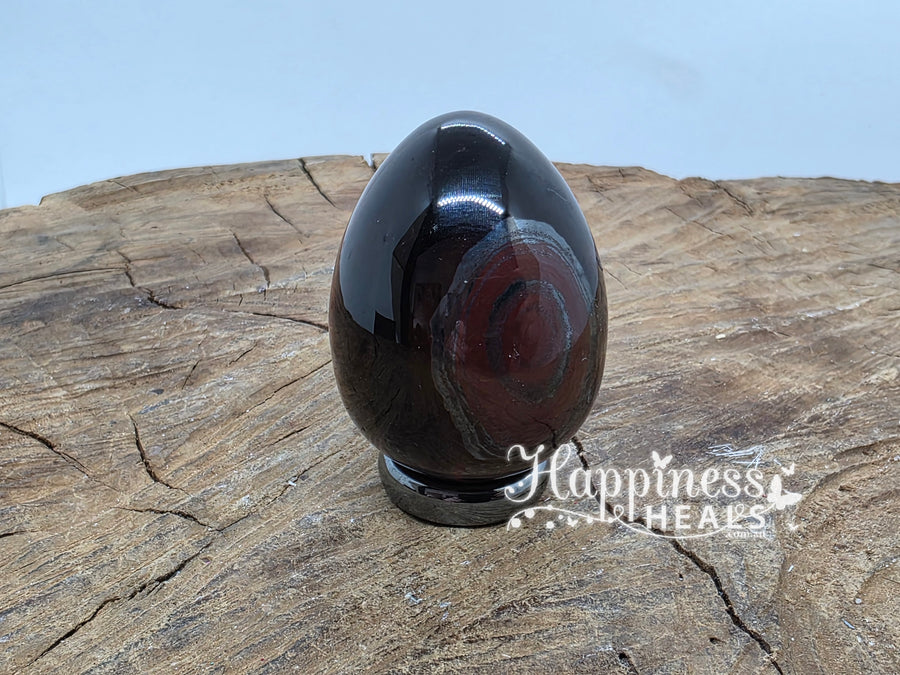 Red Tiger Eye Egg – Strength, Vitality & Grounded Confidence