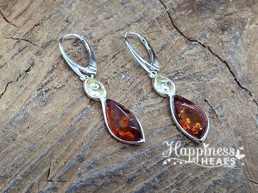 Amber Earrings