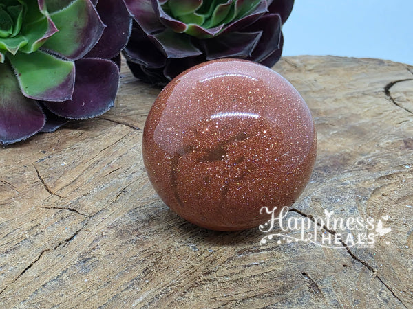 Goldstone Sphere – Ambition, Energy & Uplifting Vibes ✨🧡