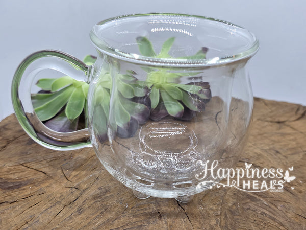 Cauldron Double Walled Glass Mug 🧙‍♀️☕
