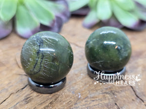 Nephrite Jade Spheres -30mm