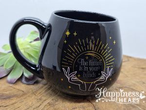 Fortune Teller Colour Changing Mug – Black 🔮☕