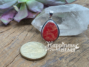 Red Coral Pendant