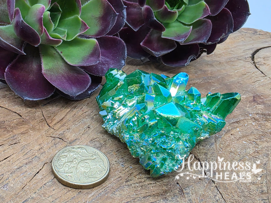 Angel Aura Cluster - Green