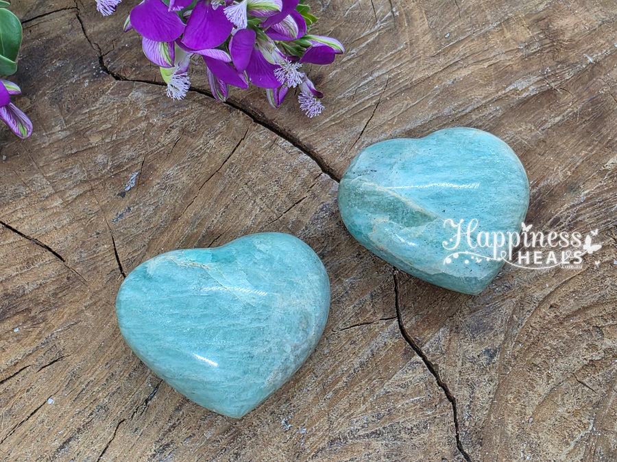 Amazonite Heart
