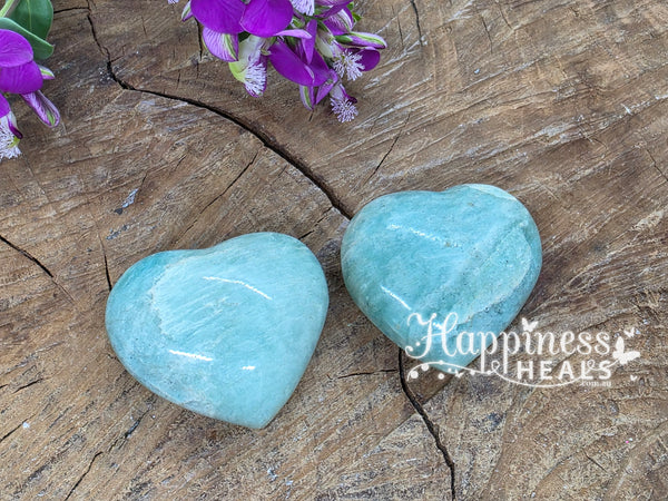 Amazonite Heart