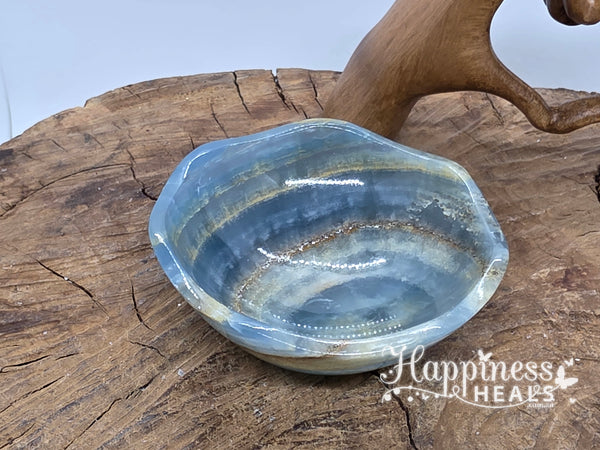 Blue Onyx Bowl