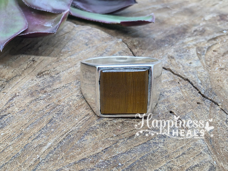 Tiger Eye Ring