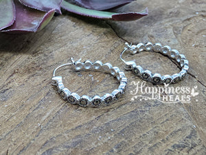 Sterling Silver Hoop Earrings