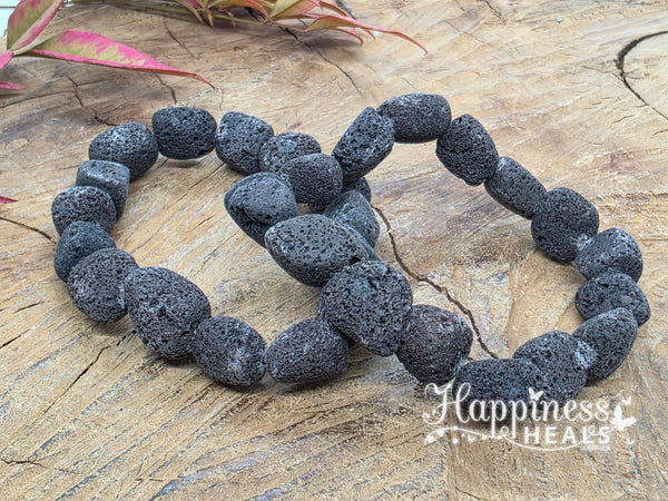 Lava Nugget Bracelet