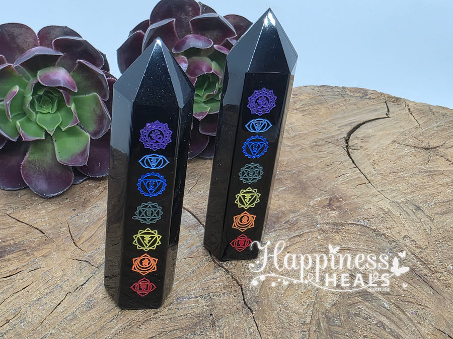 Black Obsidian - Chakra Point ⚫️
