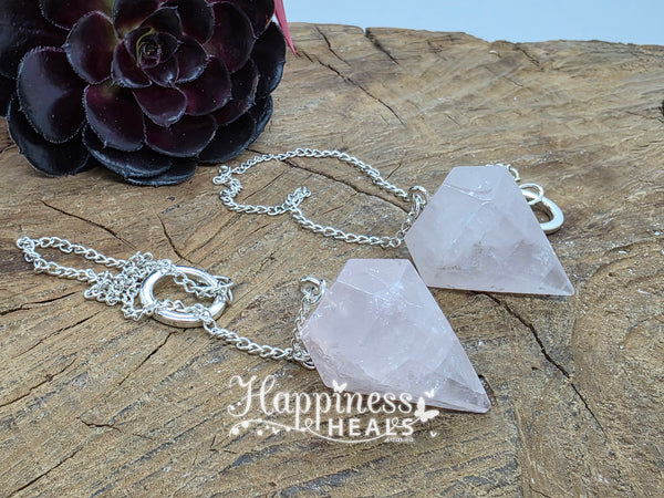 Rose Quartz Pendulum – The Stone of Love & Divine Healing 💖