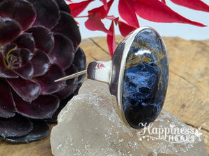 Pietersite Ring - Size: 8