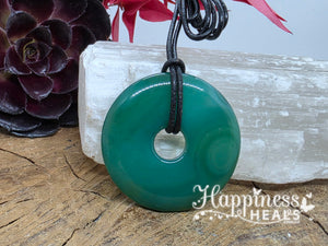 Green Agate Donut