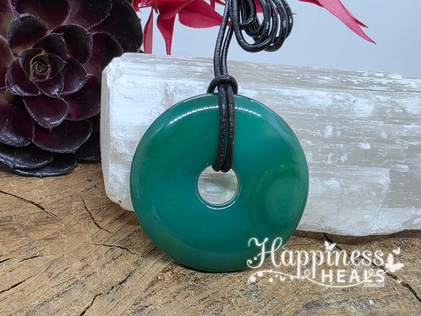 Green Agate Donut