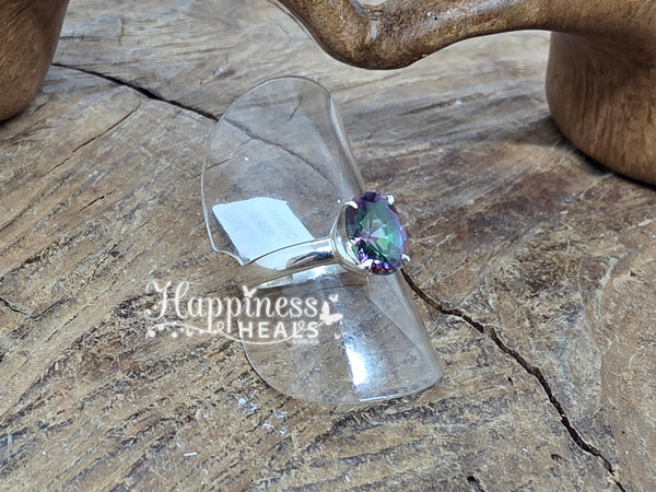 Mystic Quartz Ring - Size 7