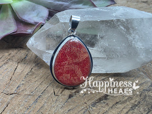 Red Coral Pendant