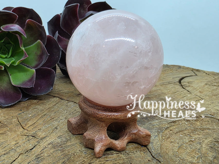 Esfera de Cuarzo Rosa - 14.5cm