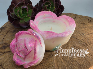 Rose Candle