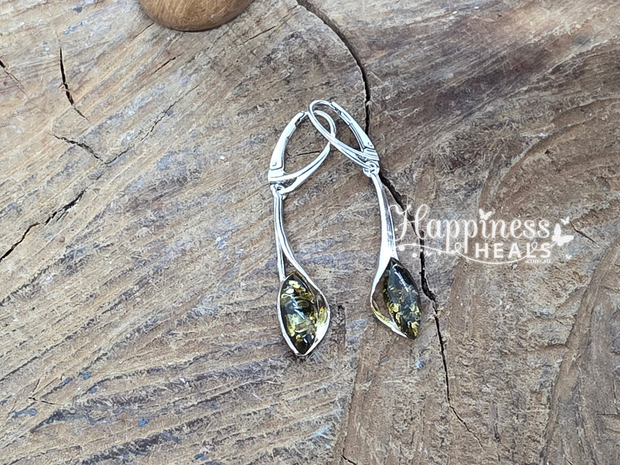 Amber Earrings