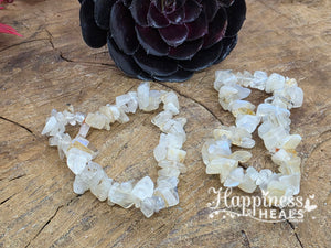Moonstone Chip Bracelet