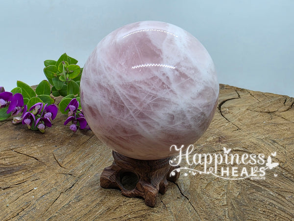 Rose Quartz Sphere 70mm