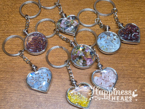 Chip Crystal Keyring