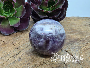 Chevron Amethyst Sphere – Intuition, Inner Strength & Spiritual Alignment 💜⛰️