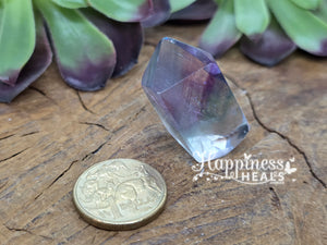 Fluorite Faceted Crystal🌈🔷