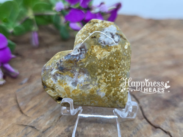 Ocean Jasper Heart