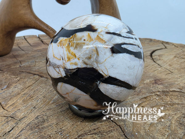 Peanut Wood Sphere