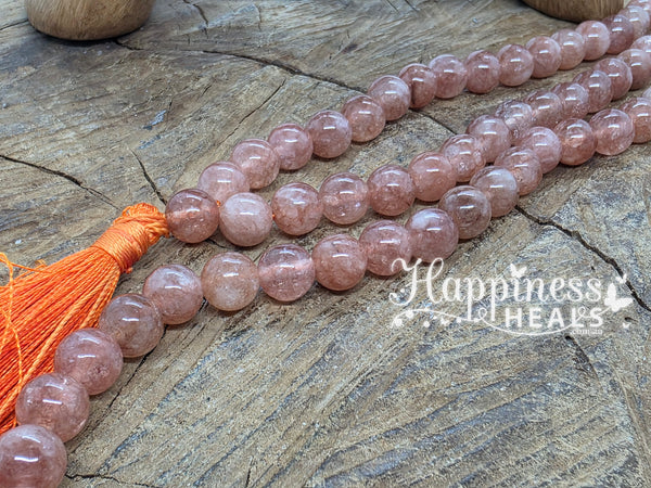 Sunstone Mala Beads