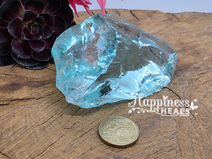 Light Blue Obsidian Chunk
