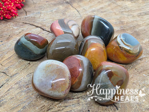 Polychrome Jasper (Tumbled) 🌍🔥