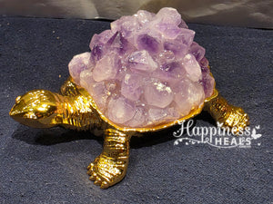 Turtle Amethyst Cluster