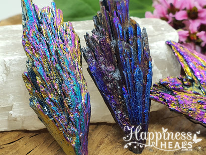 Kyanite Rainbow - Large (Green Dot)