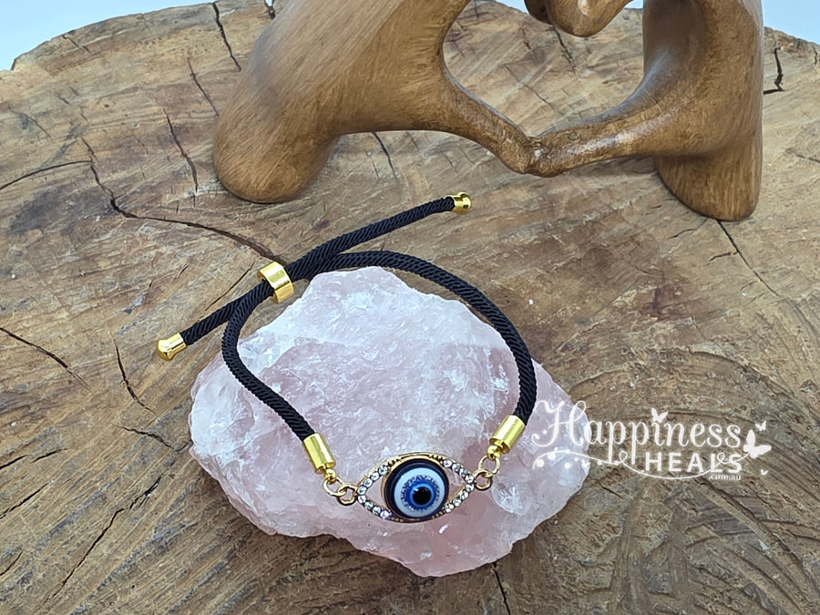 Evil Eye Bracelet Adjustable