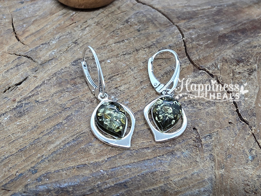 Amber Earrings
