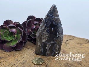Fluorescent Agate Flame