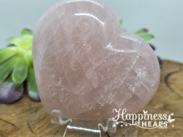 Rose Quartz Heart